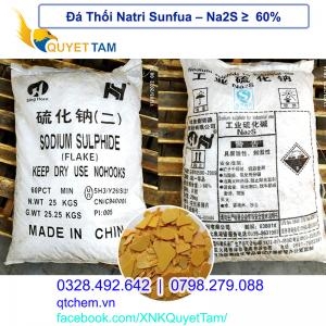 Đá Thối Natri Sunfua -Na2S (Min 60%)